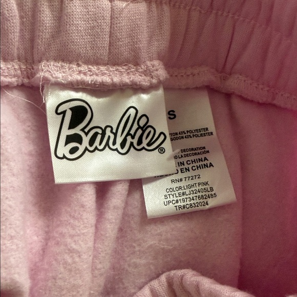 Barbie Pink Embroidered Lounge Pants - Picture 4 of 5